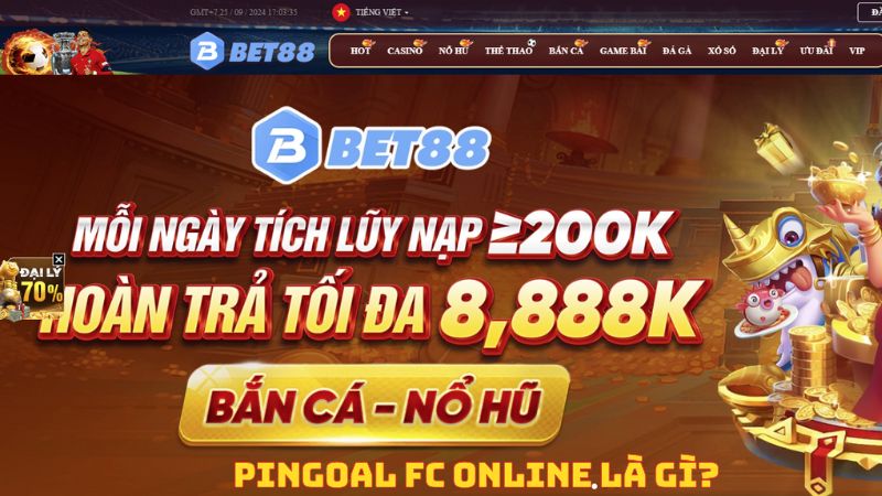 PinGoal FC Online la gi